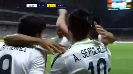 Angel Sepulveda Goal ~ Curacao vs Mexico 0-1