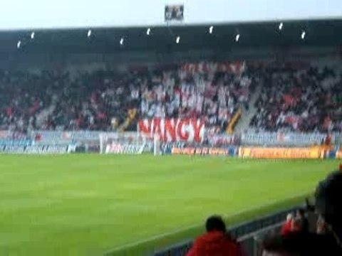 Nancy-sochaux entrée des joueurs et tifo