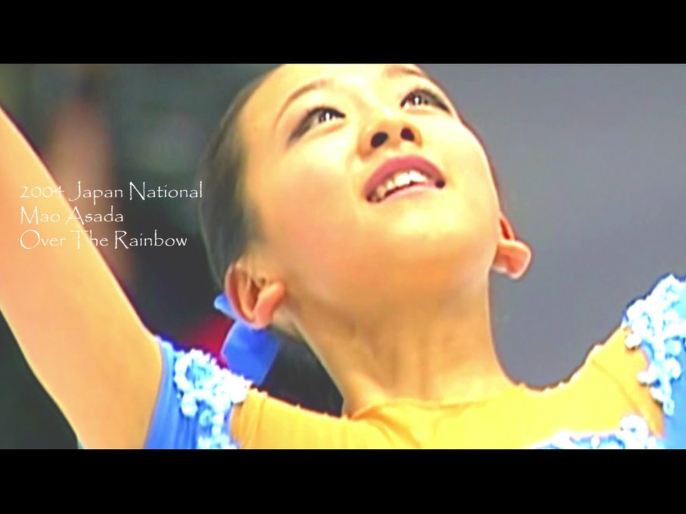 2004 Japan National Mao Asada SP Over the rainbow