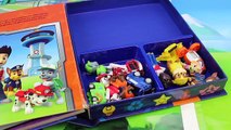 Kids Toys BeeTube - Paw Patrol My Busy Books w 12 Figurines and Playmat - Unboxing Demo Re