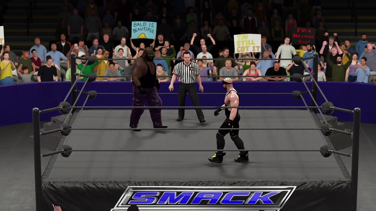 WWE 2K17 mark henry v eazy b