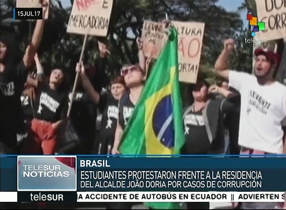 Brasil: protestan contra recortes para todos los sectores sociales