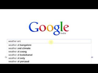 Google Search Tip 22 - Check the Weather