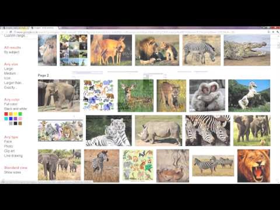 Google Search Tip 13 - Basic Image Search