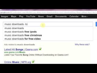 Download Video: Google Search Tip 02 - Exclude Keywords