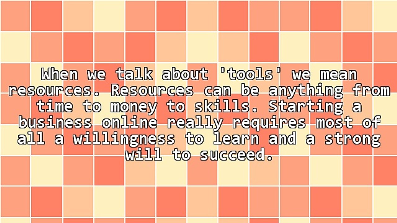 Home Business Start-Up - Your Primary Tools