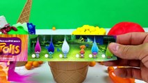 Enfants les couleurs crème petits gâteaux des œufs de la glace enfants Apprendre jouer enseigner tout petit Compilation doh s po
