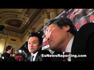 Toshiaki Nishioka plans to take belt home