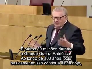 Deputado RUSSO Vladimir Volfovich denuncia: número de mortos na União Soviética Comunista pode ter sido 100 MILHÕES!!!
