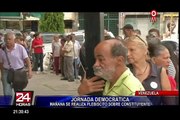 Expresidentes latinos llegaron a Venezuela para supervisar el plebiscito contra Maduro