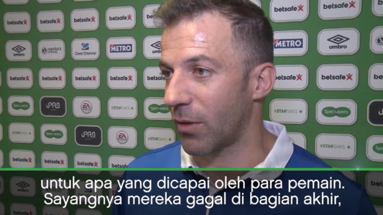 SEPAKBOLA: Star Sixes: Del Piero Bangga Dengan Prestasi Juventus Di Eropa