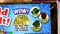 Surprise Dig It Digging 3 Gold Bars In Water with My Little Pony - Cookie Swirl C Video