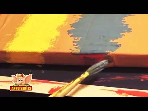 Arts & Crafts - Tape Painting Day 2