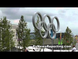 One of Aly Raisman Gold Medal's already dented and she is not fixing it