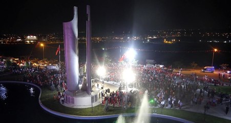 51 Şehit  Verdiğimiz Gölbaşı'nda Selalarla Birlikte Gökyüzü de Ağladı