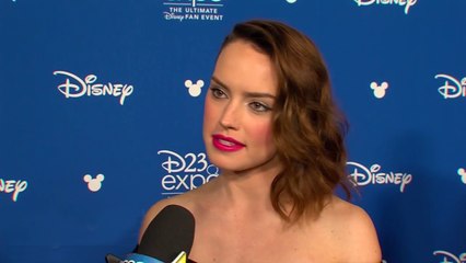 Daisy Ridley Talks Fan Reaction To 'Star Wars: VIII The Last Jedi' BTS Footage At D23
