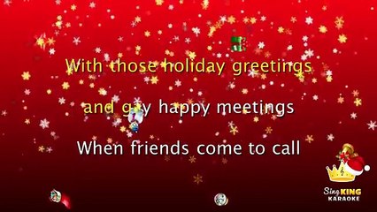 Andy Williams Its The Most Wonderful Time Of The Year (Karaoke Version)