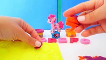 Alfabeto con Aprender plastilina Portugués súper Alfabeto de colores de la masa de los juguetes