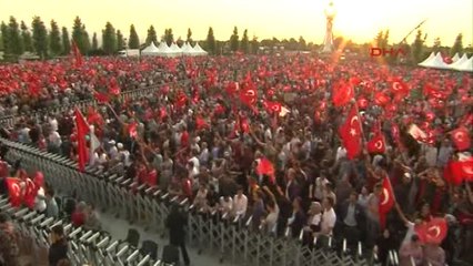 Erdoğan, 15 Temmuz Şehitler Abidesi'ni Açtı 1