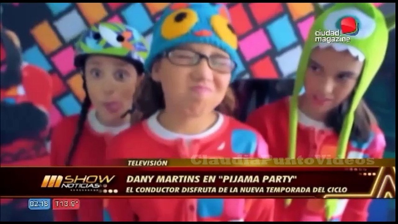 TV: Dany Martins "Pijama party" Nueva temporada MShow Noticias