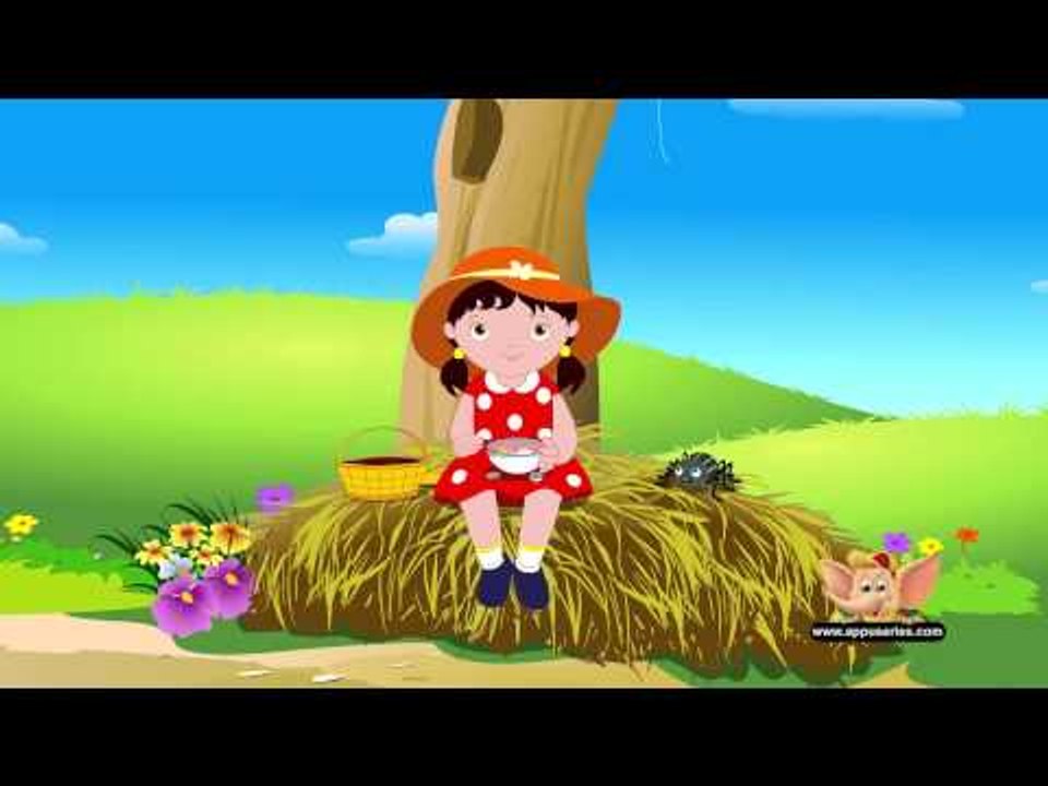 Little Miss Muffet in Kannada