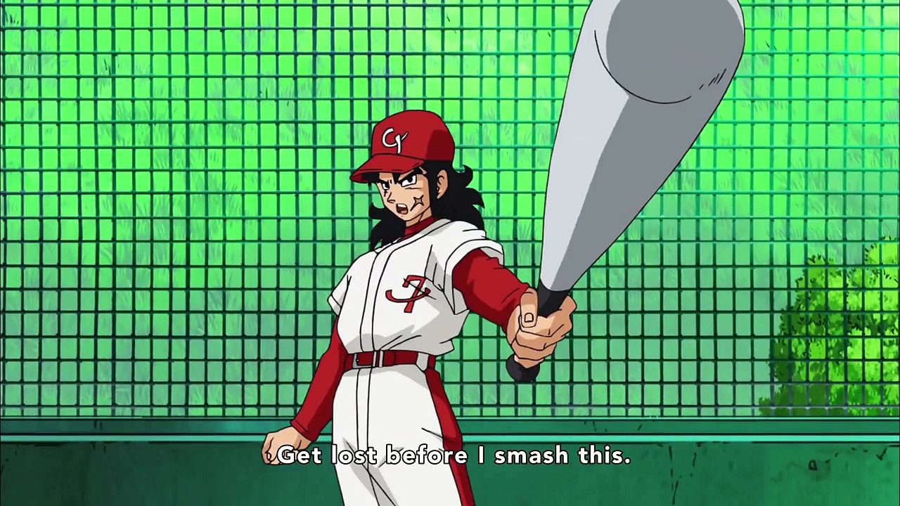 Vegeta vs Goku at baseball