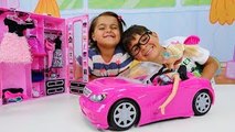 #FındıkAilesi – Mikail baba #Barbie oynuyor  Barbie giydirme oyunu. #BarbieArabası oyna