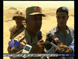 #غرفة_الأخبار | اللواء كامل الوزير : تم رفع 69 مليون متر مكعب من قناة السويس الجديدة حتى الأن