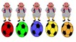 Learn Colors with Soccer Ball toy Motu Patlu for Children Finger Family Youtube Channel For Kids
