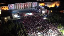 Dev Türk Bayrağı Eşliğinde “Milli İrade’ye Saygı Yürüyüşü”