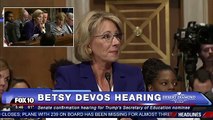 FNN: Elizabeth Warren GRILLS Betsy Devos For Secretary Of Education