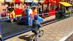 La famille amusement amusement enfants parc jouer Cour de récréation sur un nouveau site de playing aire de jeux pour enfants roms