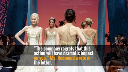 Alfred Angelo Bridal Chain Closes. Scrambling Ensues.