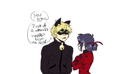 Miraculous Ladybug Comic English Dub _ ! Cat-like Reflexes!!
