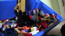 Construction site Toys: Crane! Excavator! Cement Mixer! Dump Truck! Lego! OH MY! Transform