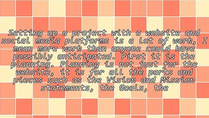 How to Set Up a New Project or Business