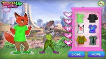 Judy and Nicks First Kiss Games - Dress Up Love Kissing Zootopia Game for Kids & Girls