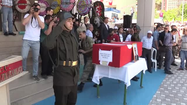 Şehit Öğretmen Yılmaz Için Tören - Milli Eğitim Bakanı Yılmaz