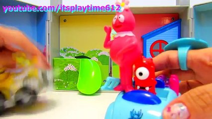 Yo Gabba Gabba Boombox Playset Play-Doh Surprise Eggs - itsplaytime612
