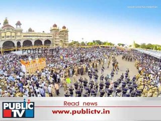ಡ್ರೋಣ್ ಕ್ಯಾಮೆರಾದಲ್ಲಿ ಮೈಸೂರು ದಸರಾ 2015