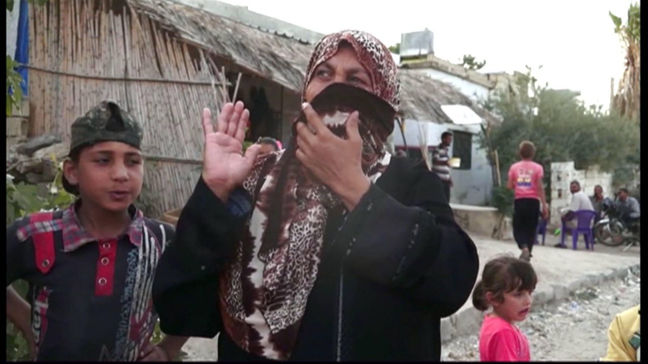 Syria's war:  Escape difficult from Hayt village