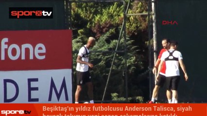 Talisca, Beşiktaş antrenmanına katıldı