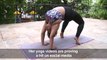 Indian woman defies body stereotypes through yoga