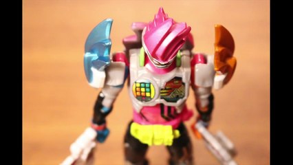 新たな戦士にマザルアップ！仮面ライダーレーザーも！仮面ライダーエグゼイド ストップモーション kamen rider ex-aid stop motion