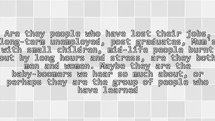 Who Are the People Who Want to Work at Home?