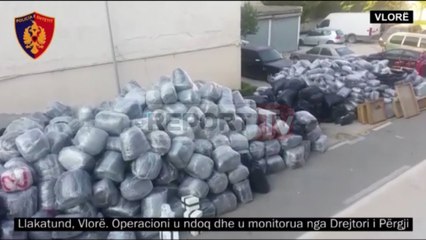 Report TV - Si u zbulua sasia më e madhe  drogës në Vlorë, pas Lazaratit
