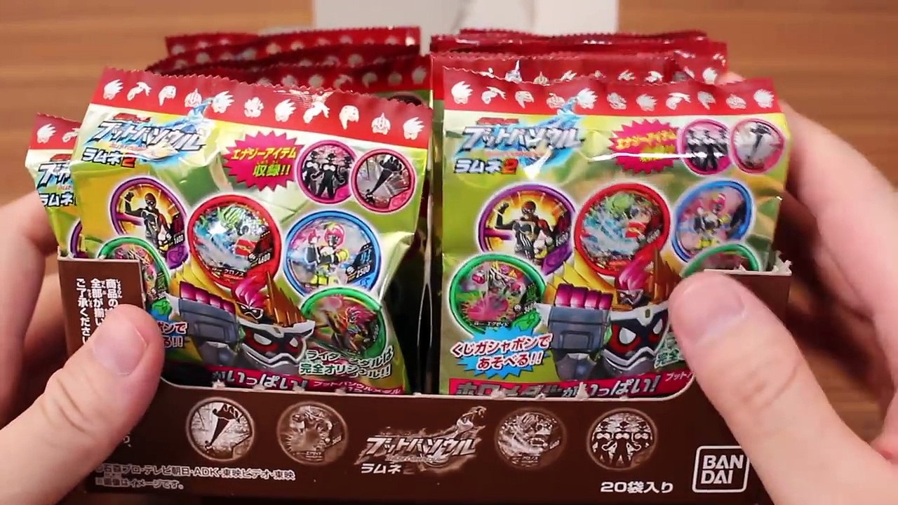 エナジーアイテムを確実にゲット！ブットバソウルラムネ2を箱買い！仮面ライダーエグゼイド KAMEN RIDER EX-AID BUTTOBASOUL