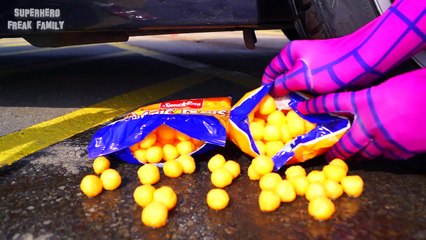 EXPERIMENT CAR vs FIDGET SPINNER Toys! Learn Colors with Finger Family Song Nursery Rhymes for Kids