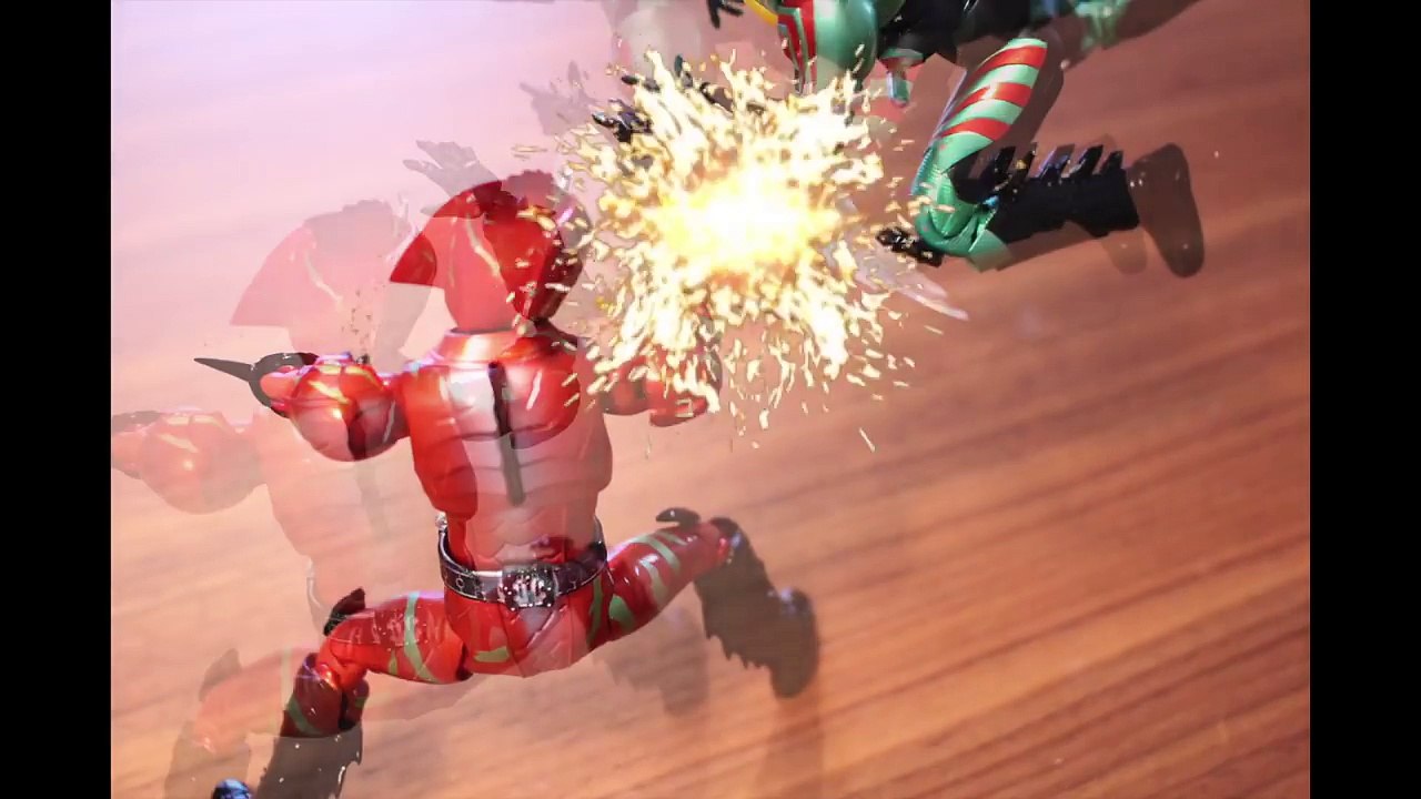 【仮面ライダー対戦AL 第10話】アマゾンアルファの怪力炸裂！ウィザード反撃なるか！KAMEN RIDER BATTLE AL #10 STOP MOTION 仮面ライダー ストップモーション