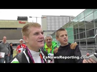 The Lithuanian  mike tyson Evaldas Petrauskas - invade london